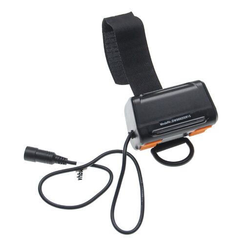 Vhbw Bloc De Batteries Compatible Avec Lampes De Vélo Éclairage Phare (6000mah, 8,4v, Li-Ion), Étanche