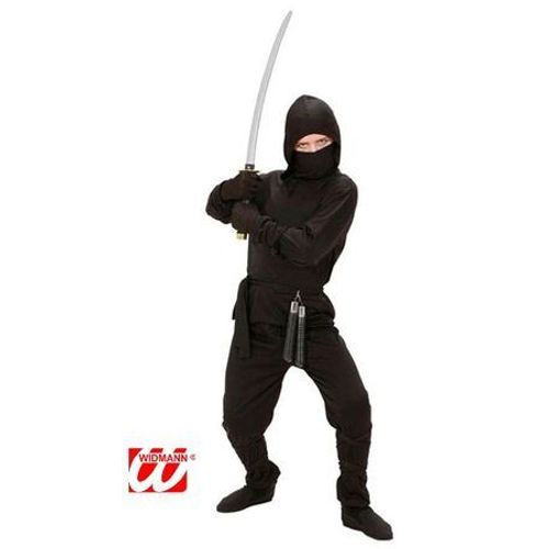 Déguisement Ninja Full Black 8/10 Ans