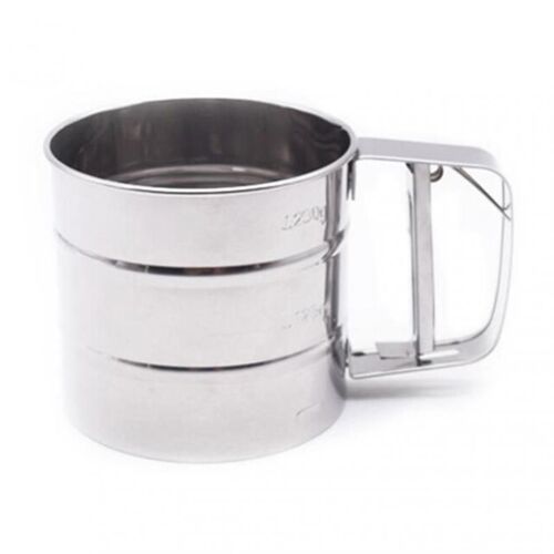 Tamis À Farine En Maille D'Acier Inoxydable, Cuisson Mécanique, Glaçage, Sucrier, Tasse, Ustensiles De Cuisson, Outils De Pâtisserie, Cuisine Cocina