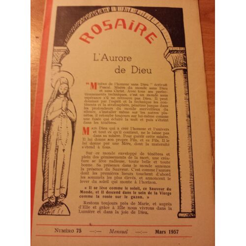 Rosaire Numero  75 