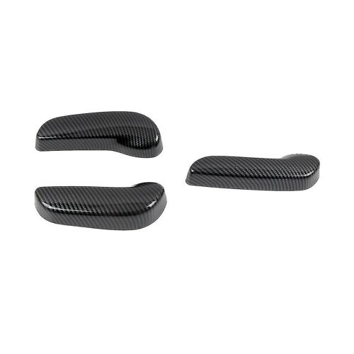 Car Carbon Fiber Rear Position Switch Button Cover For Durango 2011-2022