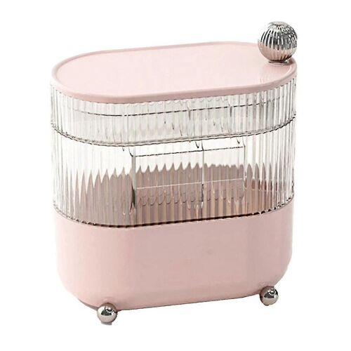 Rotatable Jewelry Boxs Multi-Layer Desktop Storage Box For Cosmetics Lipsticks Cables Jewelry Makeu