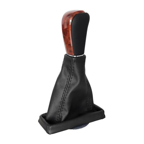 Car Gear Shift Knob For Land Cruiser With Dust Boot Auto Gear Lever Stick Shift Knob 2008-2015 Wood