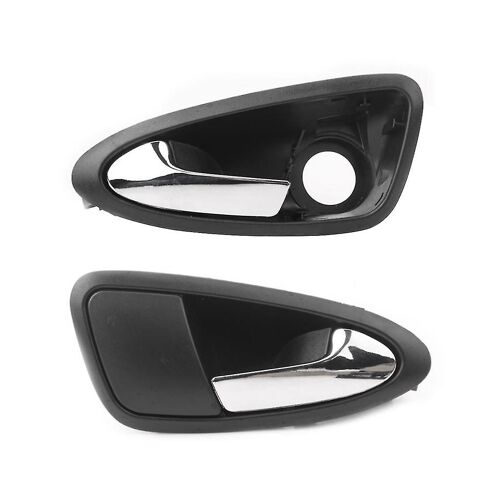 1 Pair Car Inside Door Handle Inner Door Handles Knob Trim Plate For Seat 09-17 6j0837113a 6j183711