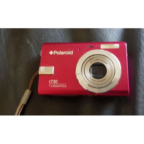 Appareil photo Compact compact - 7.0 MP - 3x zoom optique - rouge