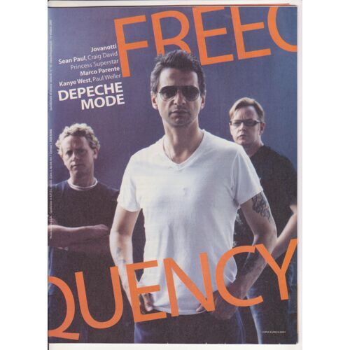 Frequency 16 Oct 2005  Depeche Mode, Jovanotti, Paul Weller, Sean Paul, Marco Parente