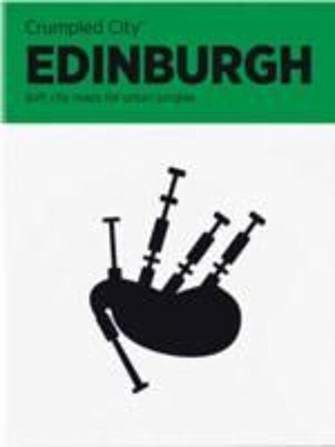 Edinburgh Crumpled City Map