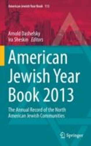 American Jewish Year Book 2013