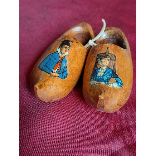 Petits Sabots Marrons Clairs Longueur 10 Cm (4)