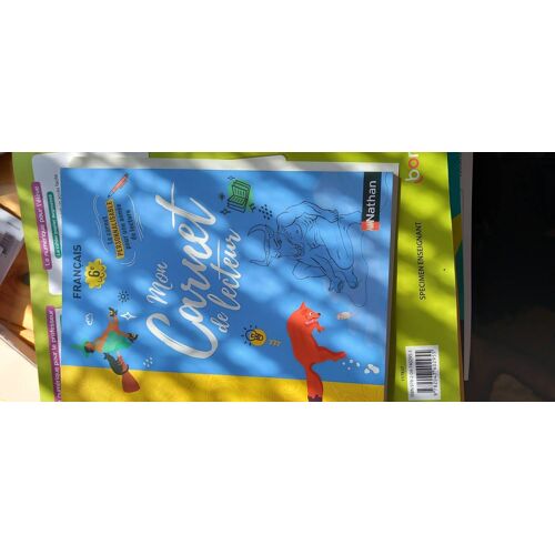 Mon Carnet De Lecteur 6e Nathan