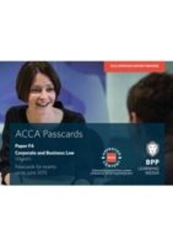 Bpp Learning Media: Acca F4 Corporate And Business Law (Engl