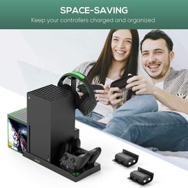 Support de refroidissement Vertical pour Console de jeu, anti-poussière