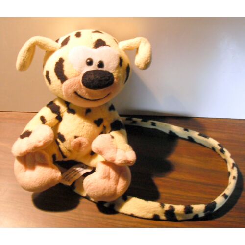 Peluche Marsupilami Assis Marsu 2001 Nounours 17 cm