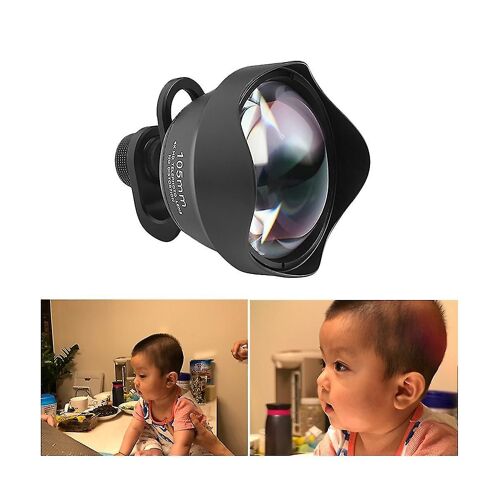 Téléphone portable Objectif externe universel 105mm Portrait Téléobjectif SLR Photo Professionnelle Photographie Grande Ouverture