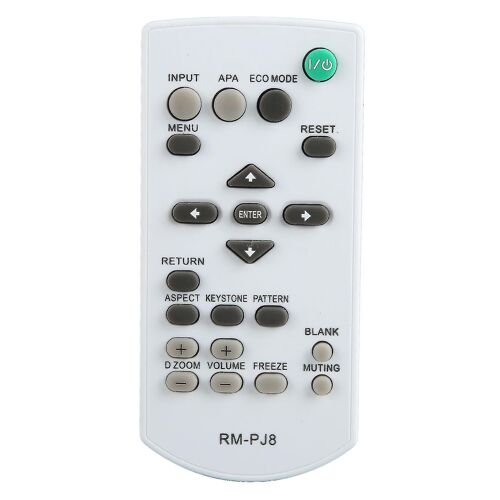 Rm Pj8 Projecteur Télécommande Remplacement Pour Vpl Dx126 Vpl Cx275 Vpl Ch370 Vpl Ex226 Vpl Ex430 Vpl Pxz10 Vpl Dx102