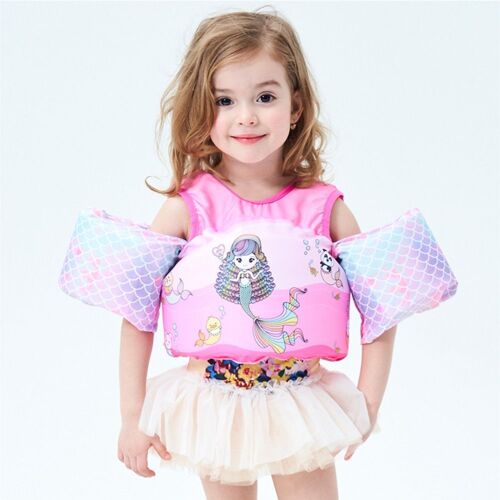 Bouée De Sauvetage Pour Bébé Maillot De Bain En Mousse Sécurité Piscine Flottante Anneau De Natation Manches De Bras Dessin Animé
