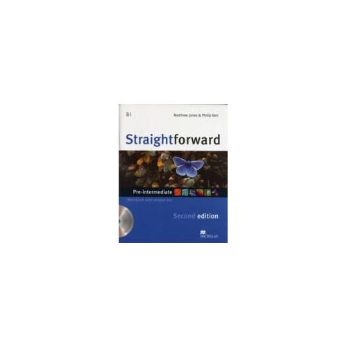 Straightforward 2nd Edition Pre-Intermediate Level Workbook With Key & Cd Pack
