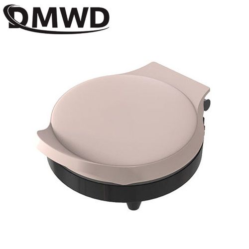 DMWD-Poêle à Crêpière Électrique Chauffante Double Face,Type Suspension,220V,Machine à Crêpes,Tarte,Pizza,Plaque de Cuisson - Type Pink
