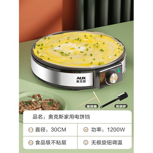 Petite plaque de cuisson électrique antiarina,poêle à fruits,pour les producteurs - Type Black 1