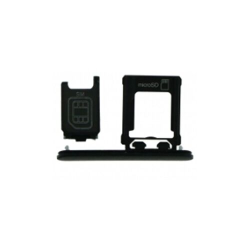 Tiroir Sim Pour Sony Xperia Xz1 Compact Single Card Version Noir