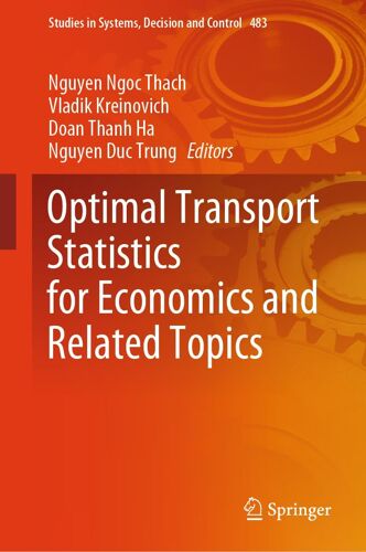 Optimal Transport Statistics For Economics And Related Topics