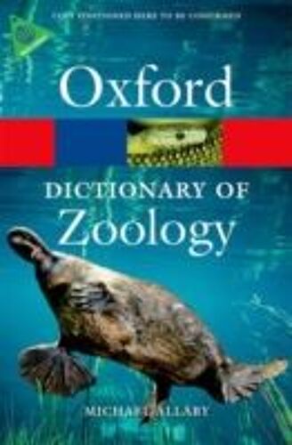 A Dictionary Of Zoology