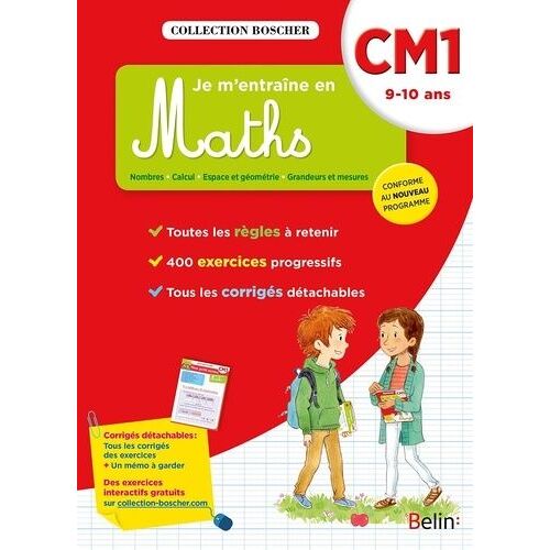 Je M'entraîne En Maths Cm1 - 9-10 Ans