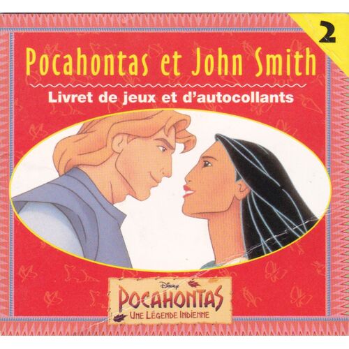 Pocahontas Et John Smith Livret De Jeux Et D Autocollant Offert Par Herta