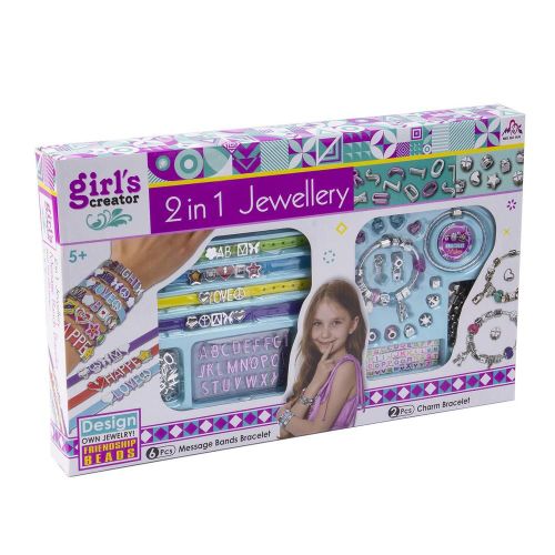 Ensemble De Bracelets Créatifs Pour Enfants, Collier De Perles Fait À La Main, Ensemble De Jouets Créatifs En Lettres Tissées Maison