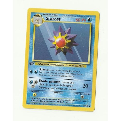 Pokemon - Staross - 60pv