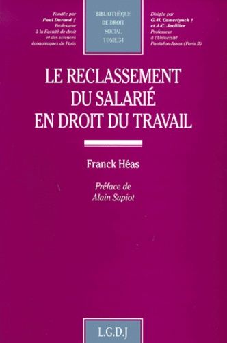 Le Reclassement Du Salarie En Droit Du Travail