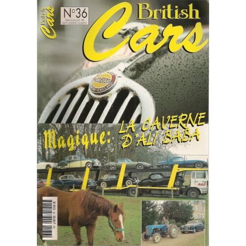 British Cars 36    Britsh Cars  N° 36   Mai Juin Juillet 1998  Rolls  Escort Mini Cooper