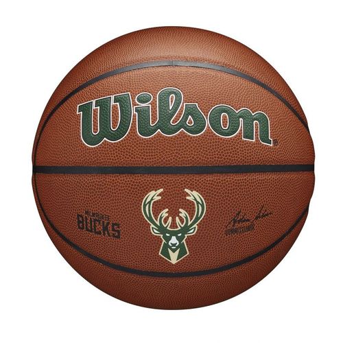 Ballon De Basketball Nba Milwaukee Bucks Wilson Team Alliance Exterieur