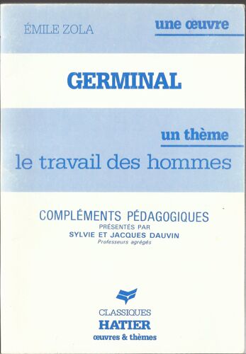 E - Zola - Germinal - Fascicule Pedagogique