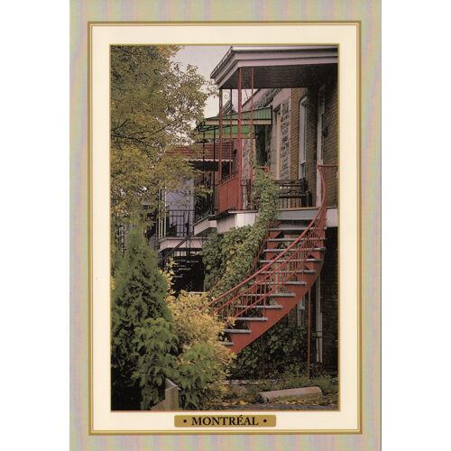 Montréal, " Avenue De Chateaubriand ", Québec.