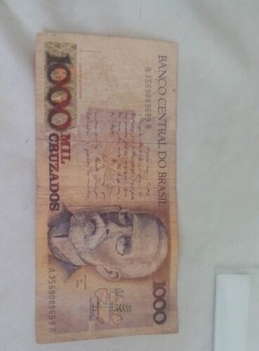 Billet 1000 Cruzados Brésil 