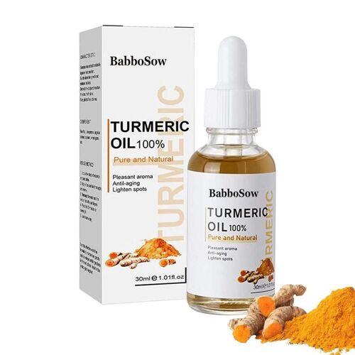 Essence De Curcuma Pour Le Visage Pour Femme, Blanchissant, Hydratant, Produits De Soins De La Peau, 30ml 