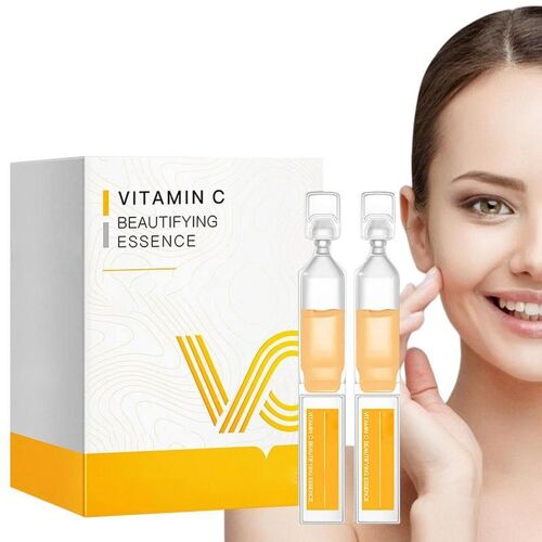 Essence Faciale À La Vitamine C Pour Femmes, Produit De Soins Pour La Peau, Hydratant Et Blanchissant, 25 Pièces 