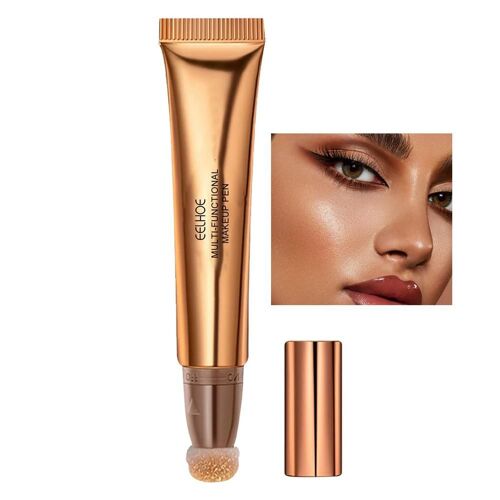 Stylo De Maquillage Multifonctionnel, Bâton De Surligneur, Contouring, Bronzant, Fard À Joues, Crème, Bâton De Maquillage Imperméable 