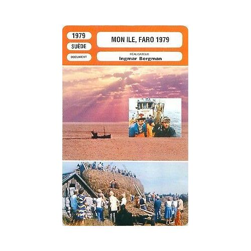 Fiche Monsieur Cinema Mon Île, Faro 1979