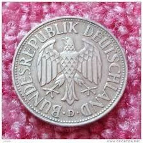 1 Deutsche Mark 1966 D