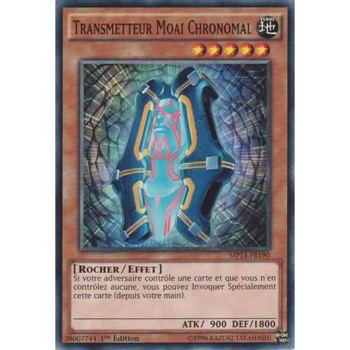 Yu Gi Oh! - Mp14 Fr190 - Transmetteur Moai Chronomal