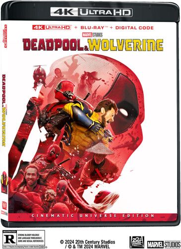 Deadpool & Wolverine [Ultra Hd] With Blu-Ray, 4k Mastering, Digital Copy
