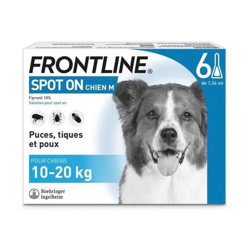 Solution Spot-On M Chien 4 Pip. - Frontline