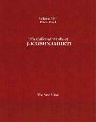 The Collected Works Of J.Krishnamurti -Volume Xiv 1963-1964