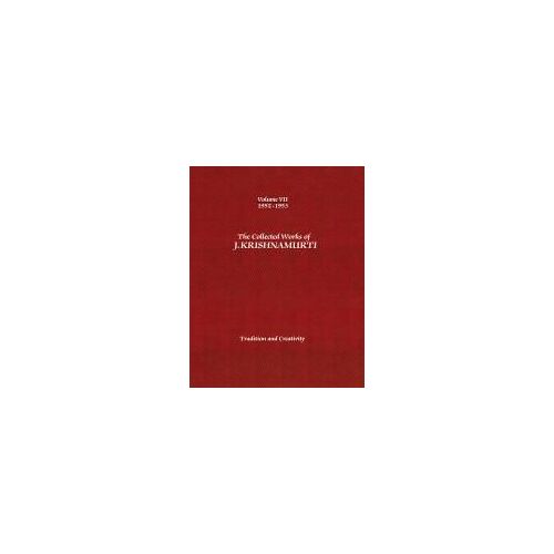 The Collected Works Of J. Krishnamurti, Volume Vii