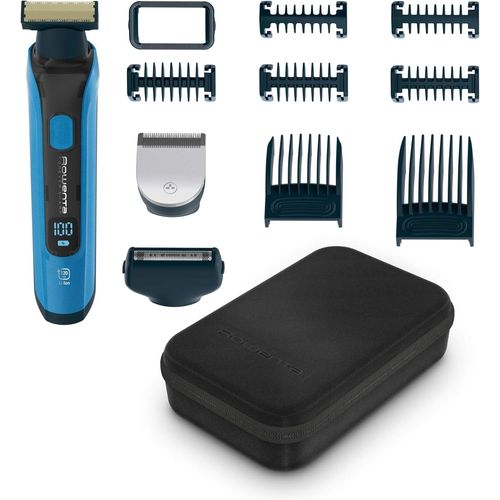 Hamiltion-Tondeuse Barbe Hybride 3en1, Etanche, Autonomie 120 Min, Taille, Stylise, Rase, Lames En Acier Inoxydable, Revêtement Titanium 100%, Vanity Antichoc, Forever Sharp Ultimate Tn6200f4