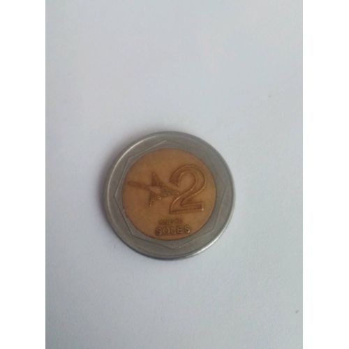 Monnaie 2 Soles Perou 