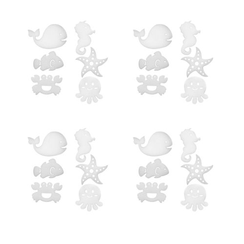 24PCS - Éponge absorbante d'huile en forme d'animaux,boue absorbante de saleté et d'écume de piscine et de Spa, Kit d'entretien et accessoires 3
