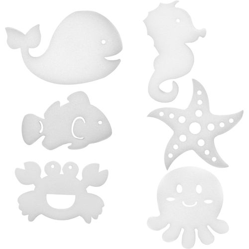 12PCS - Éponge absorbante d'huile en forme d'animaux,boue absorbante de saleté et d'écume de piscine et de Spa, Kit d'entretien et accessoires 3